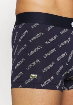 Lacoste 3 Pack - Onderbroeken - Marine/Blanc-Argent Chine-Methylene -Lacoste 00375a2ca9724559bbf8872d04fc4664