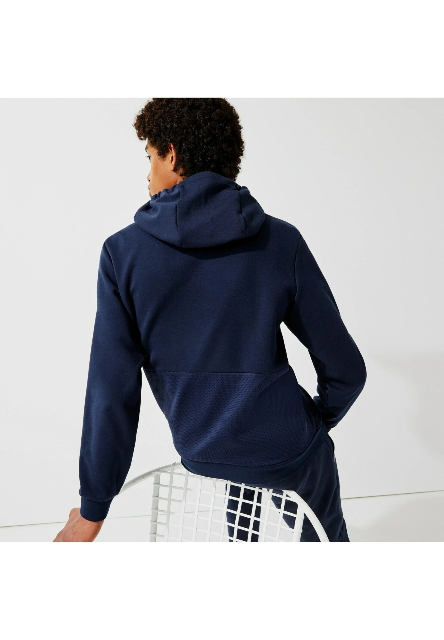 Lacoste Sport Hodded Jacket - Sweater Met Rits - Bleu Marine / Bleu Marine 5 Lacoste Sport Hodded Jacket - Sweater Met Rits - Bleu Marine / Bleu Marine - Afbeelding 5