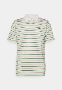 Lacoste Sport Golf Stripe - Poloshirt - Flour/Lion/Navy Blue/Tarragon -Lacoste 0111bccb1f1c4b15befa39ebdbb45cc5