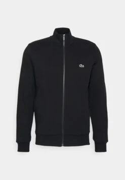 Lacoste Unisex - Sweater Met Rits - Noir