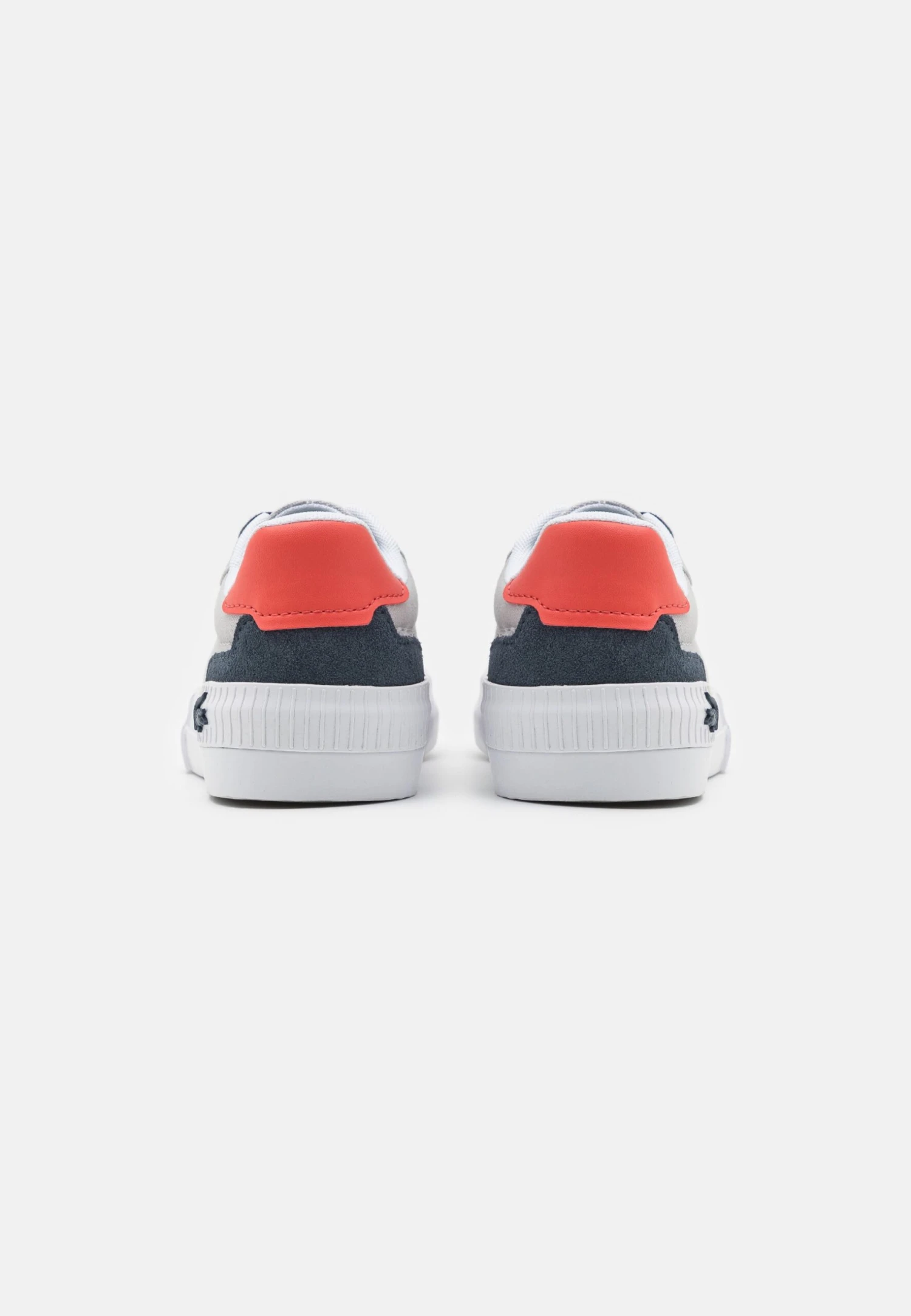 Lacoste Unisex - Sneakers Laag - Light Grey/Red 3 Lacoste Unisex - Sneakers Laag - Light Grey/Red - Afbeelding 3