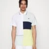 Lacoste Sport Tennis Tour - Poloshirt - White/Arielle Green Limeira/Navy Blue