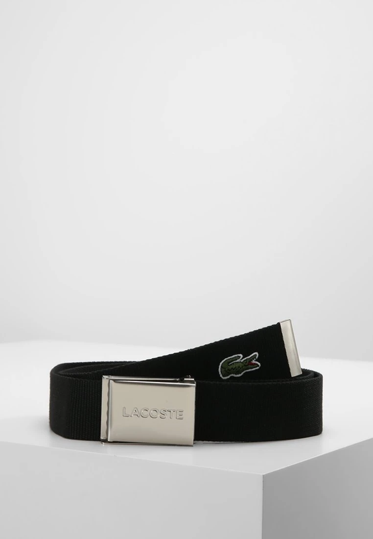 Lacoste Concept Unisex - Riem - Black 1 Lacoste Concept Unisex - Riem - Black