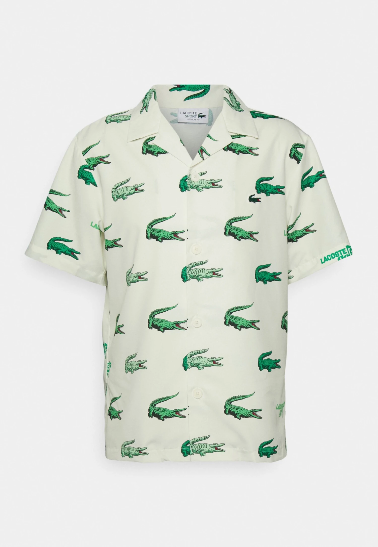 Lacoste Sport Golf Print - Overhemd - Blanc 5 Lacoste Sport Golf Print - Overhemd - Blanc - Afbeelding 5