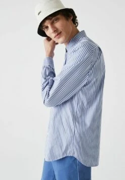 Lacoste Overhemd - Blanc / Bleu -Lacoste 0a88157bfbe245a780a07f61a541c51f