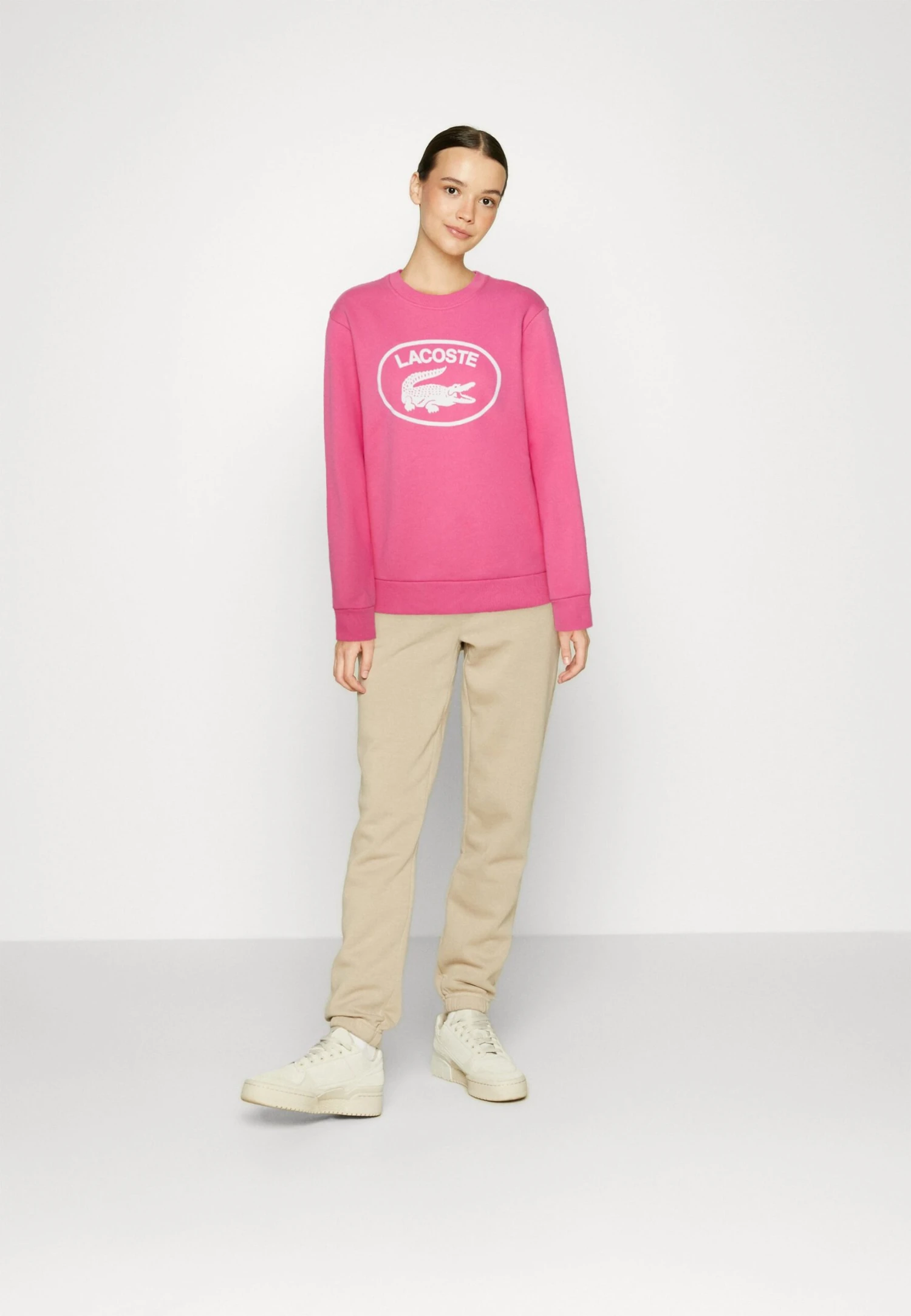 Lacoste Sweater - Reseda/Pink 2 Lacoste Sweater - Reseda/Pink - Afbeelding 2