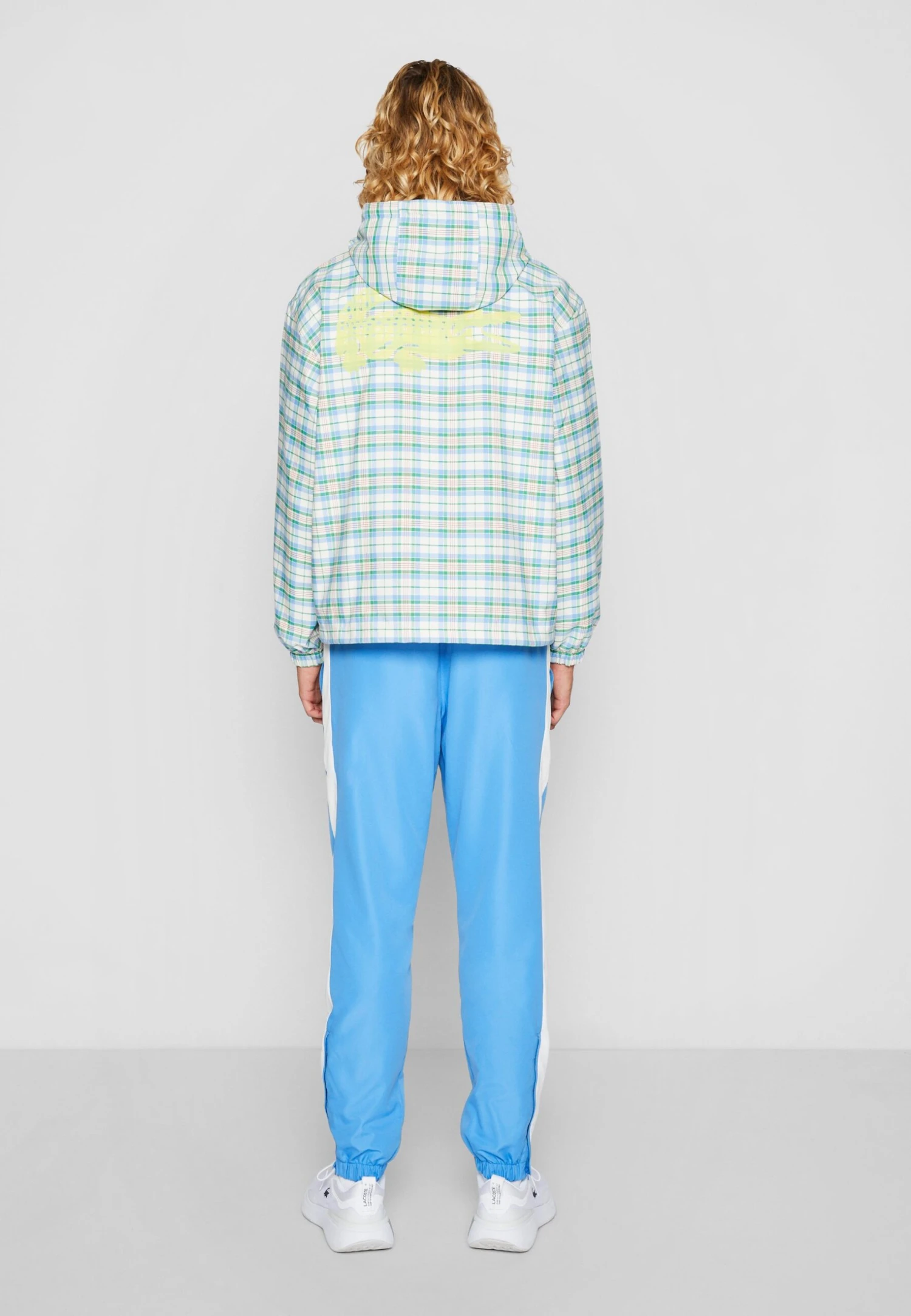 Lacoste Lichte Jas - Flour/Multico 4 Lacoste Lichte Jas - Flour/Multico - Afbeelding 4