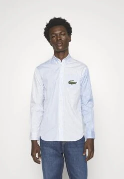 Lacoste Unisex - Overhemd - White/Hellblau -Lacoste 0be633866ddf4134901c4e15d8a9eb4b