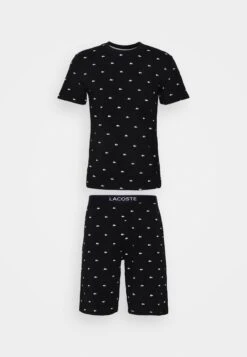 Lacoste Set - Pyjama - Black/White -Lacoste 0c71f7b5682b4c2886bbb34cceed0edf