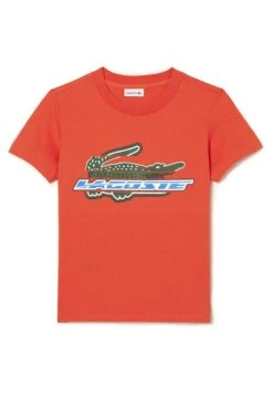 Lacoste T-Shirt Print - Orange