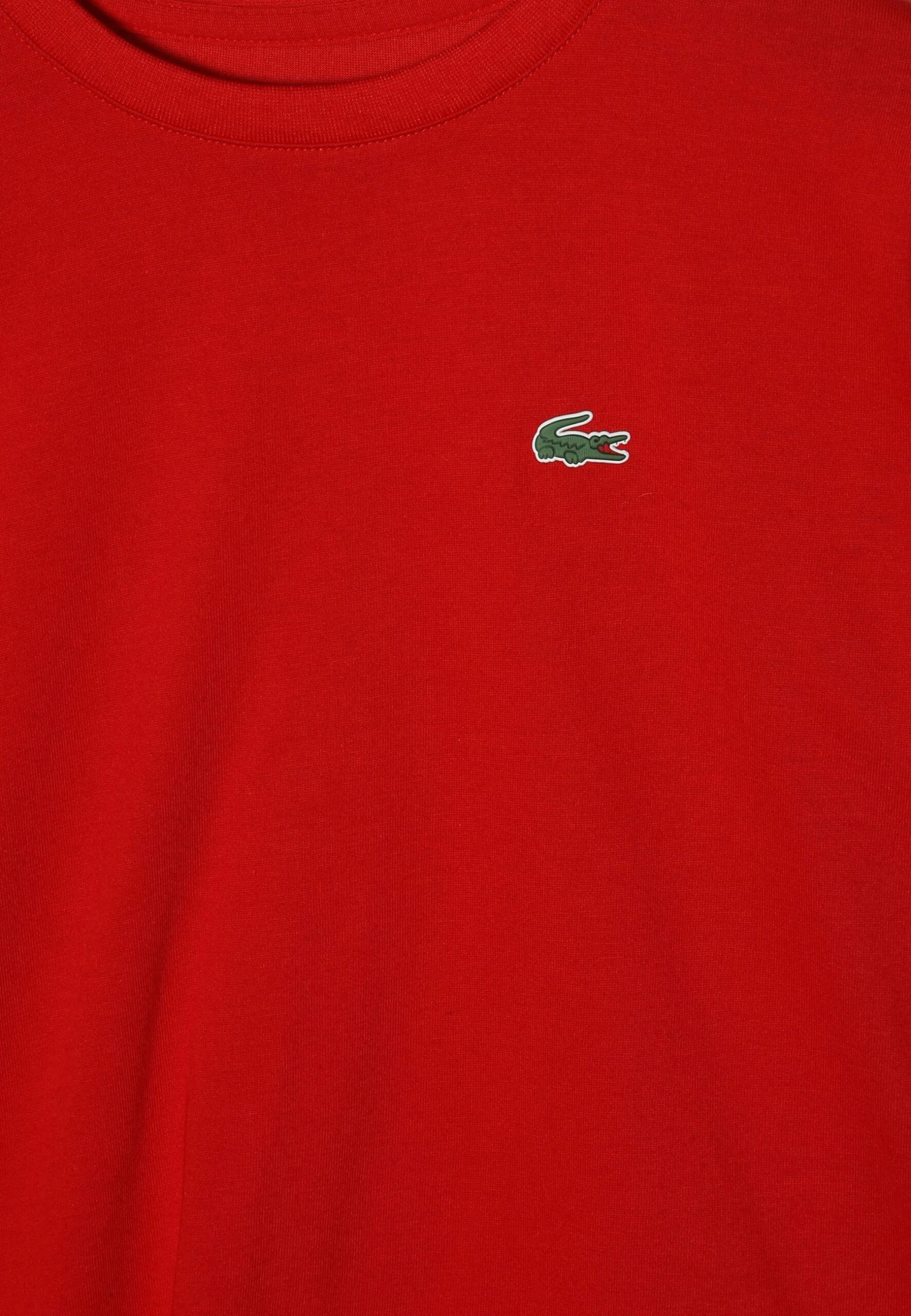 Lacoste Sport Logo Unisex - Sport T-Shirt - Red 3 Lacoste Sport Logo Unisex - Sport T-Shirt - Red - Afbeelding 3