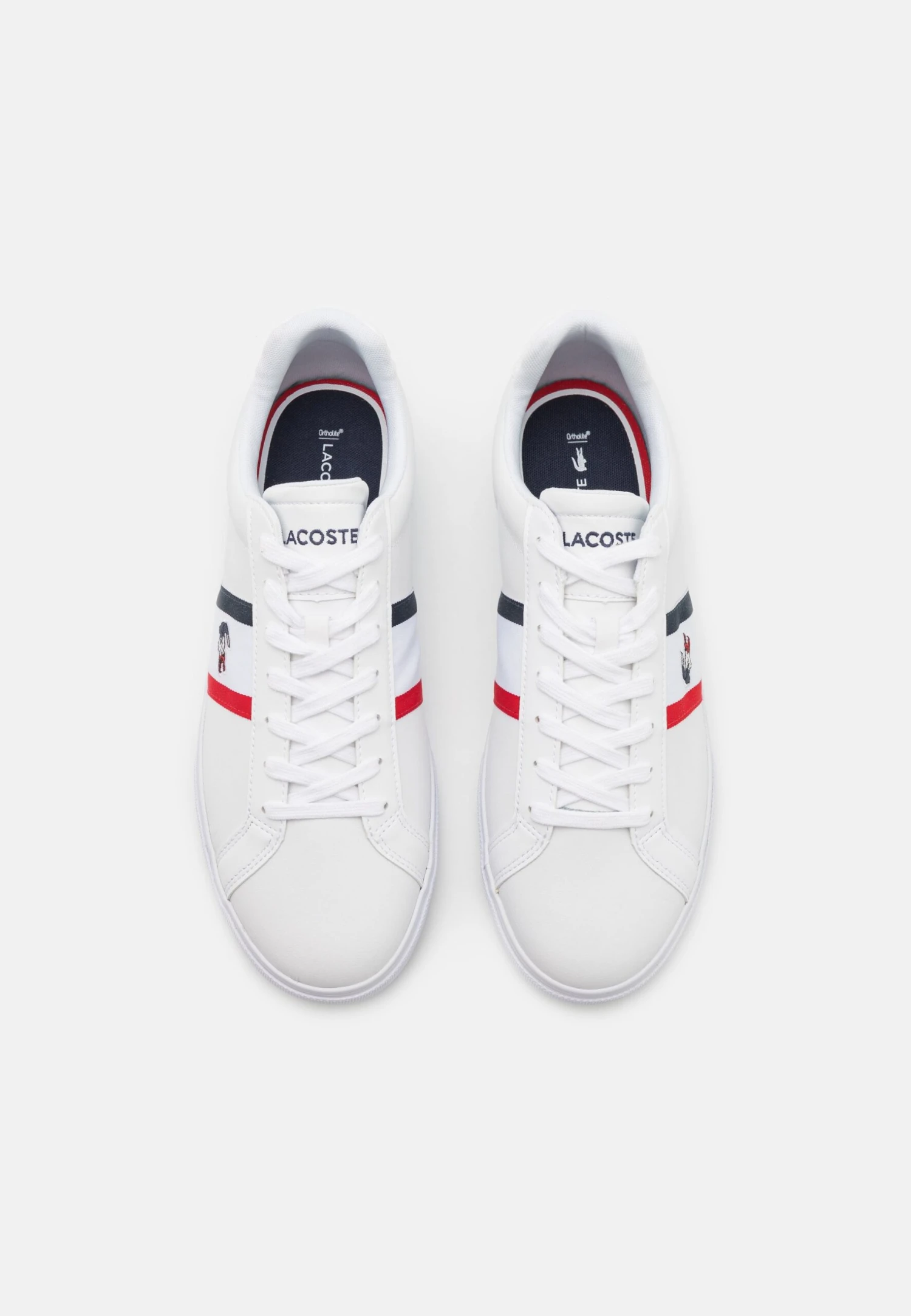 Lacoste Lerond Pro - Sneakers Laag - White/Navy/Red 4 Lacoste Lerond Pro - Sneakers Laag - White/Navy/Red - Afbeelding 4