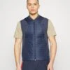 Lacoste Sport Reversible Vest Active - Bodywarmer - Bleu/Beige