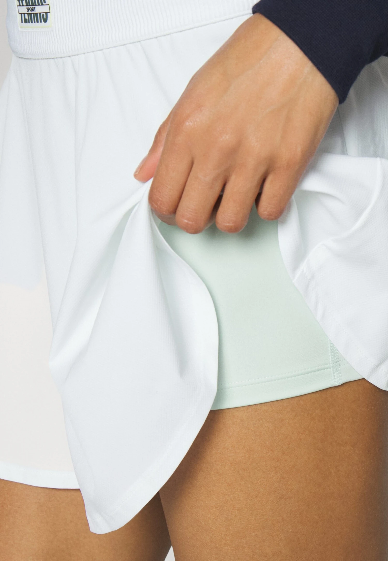 Lacoste Sport Rokken - White/Arielle Green 5 Lacoste Sport Rokken - White/Arielle Green - Afbeelding 5