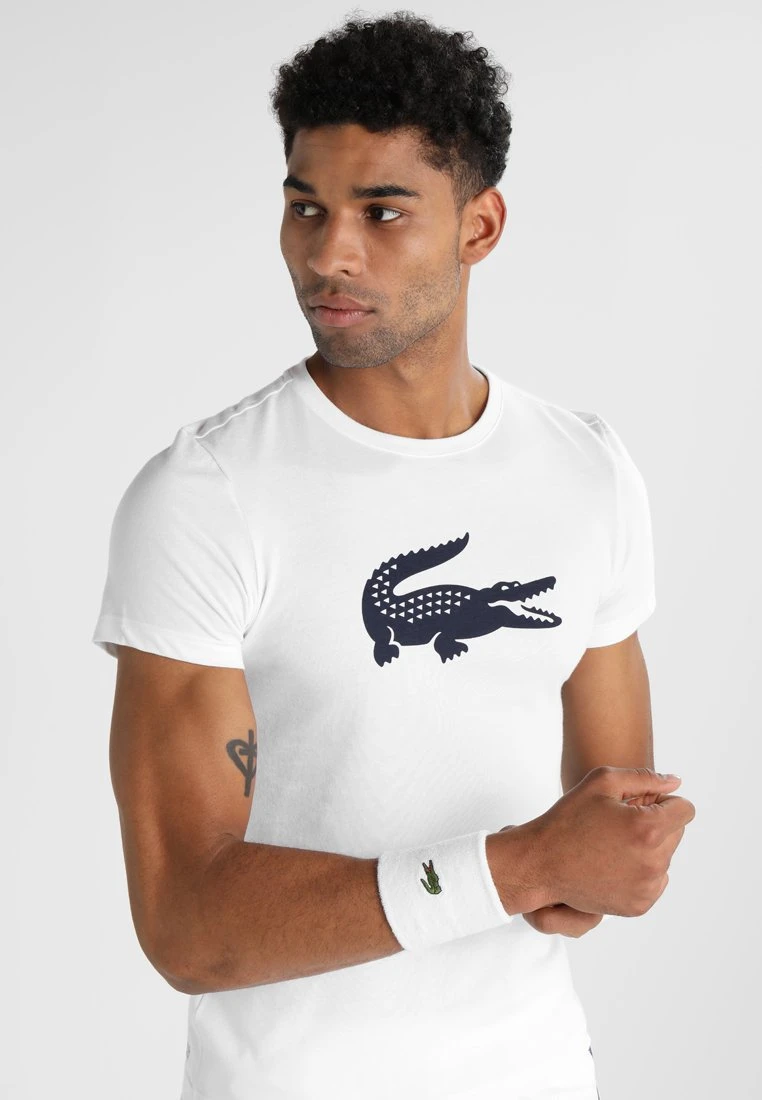 Lacoste Sport Wrist Band - Zweetbandje - White 1 Lacoste Sport Wrist Band - Zweetbandje - White