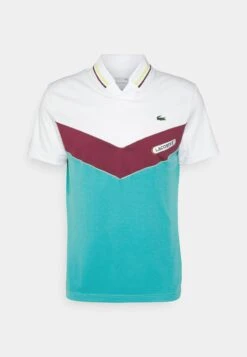 Lacoste Sport Tennis - T-Shirt Print - White/Limeira Zin Ocelle -Lacoste 141e22802d2a483f9cf24572ef3536dd