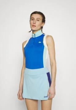 Lacoste Sport Sleeveless Tour - Top - Kingdom/Pastille Mint/Flour