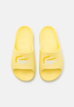 Lacoste Croco 2.0 - Badslippers - Light Yellow/Off White -Lacoste 15f6bcef22d147c7be38bdb7c5deed27