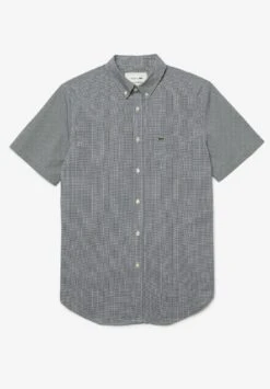 Lacoste Overhemd - Blanc/Bleu Marine -Lacoste 1683a13b612e4ad8b0fae95b20289485