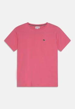 Lacoste Tee Turtle Neck - T-Shirt Basic - Reseda Pink