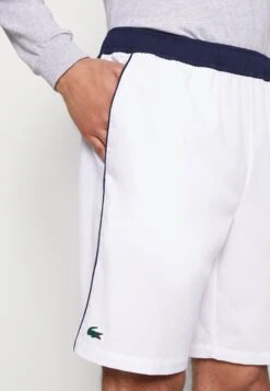 Lacoste Sport Tennis Short Tour - Korte Broeken - White/Navy Blue -Lacoste 175b40b5780c4bd6a349499720583059