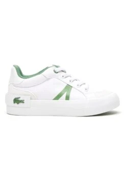 Lacoste L004 123 1 Cui - Sneakers Laag - Wht/Grn