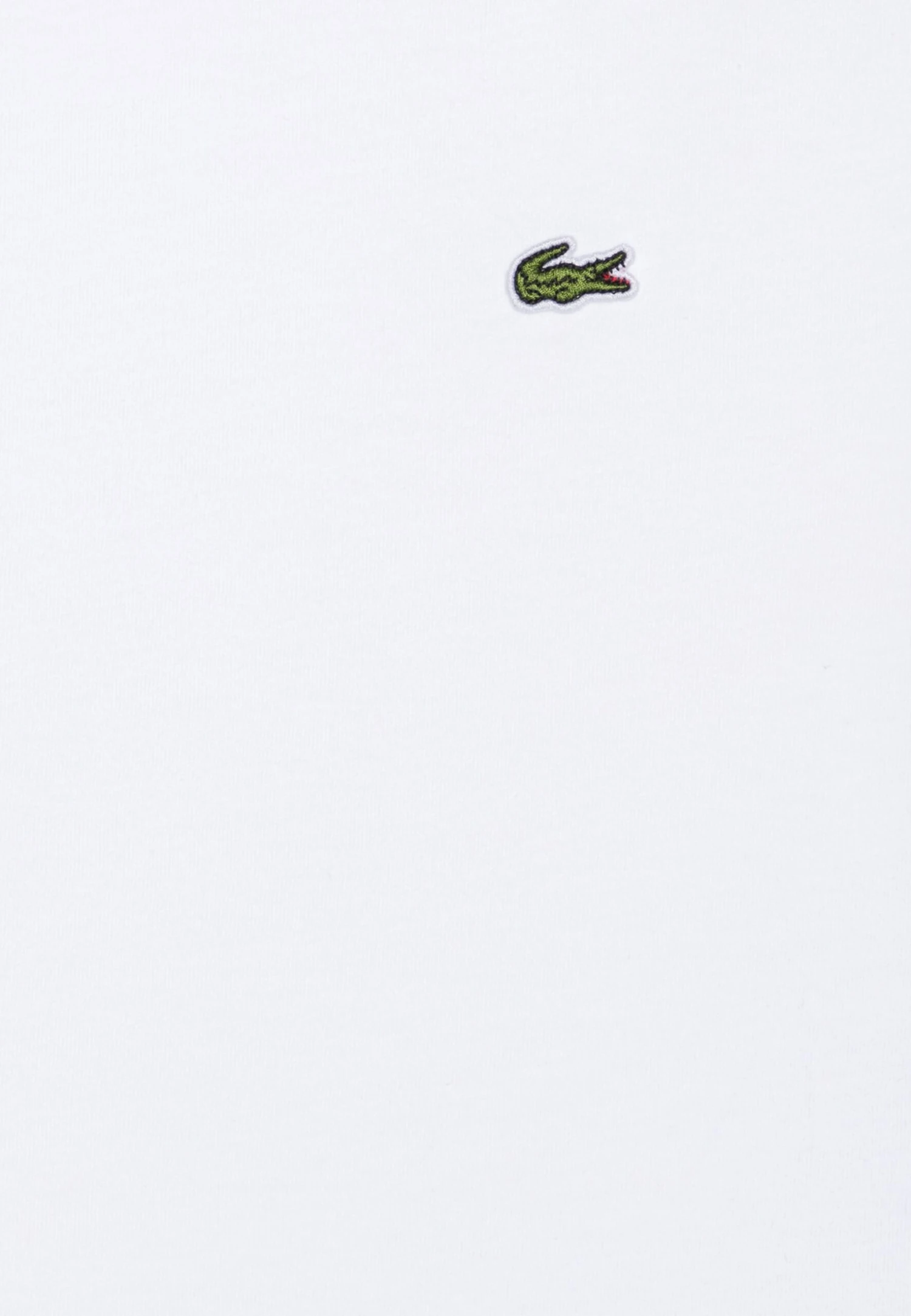 Lacoste Unisex - T-Shirt Basic - White 3 Lacoste Unisex - T-Shirt Basic - White - Afbeelding 3
