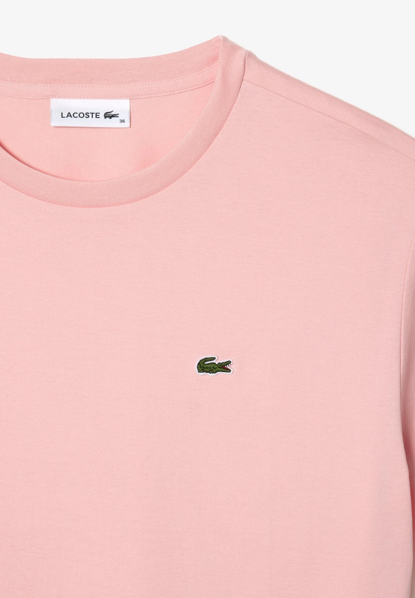 Lacoste T-Shirt Basic - Cherry Tree 6 Lacoste T-Shirt Basic - Cherry Tree - Afbeelding 6