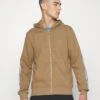 Lacoste Sport Tapered - Sweater Met Rits - Marron