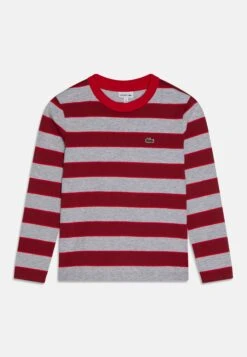Lacoste Longsleeve - Turkey Red/Silver Chine