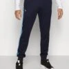 Lacoste Sport Tennis Pant Block - Trainingsbroek - Navy Blue/Argentine Blue/White