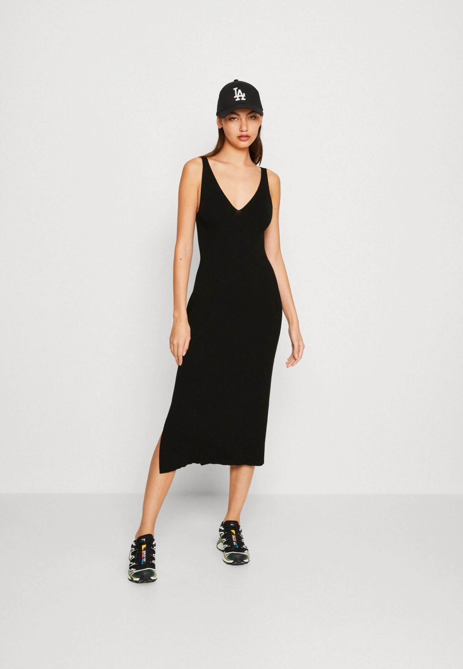 Lacoste Gebreide Jurk - Black 2 Lacoste Gebreide Jurk - Black - Afbeelding 2