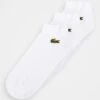 Lacoste 2 Pack - Enkelsokken - White