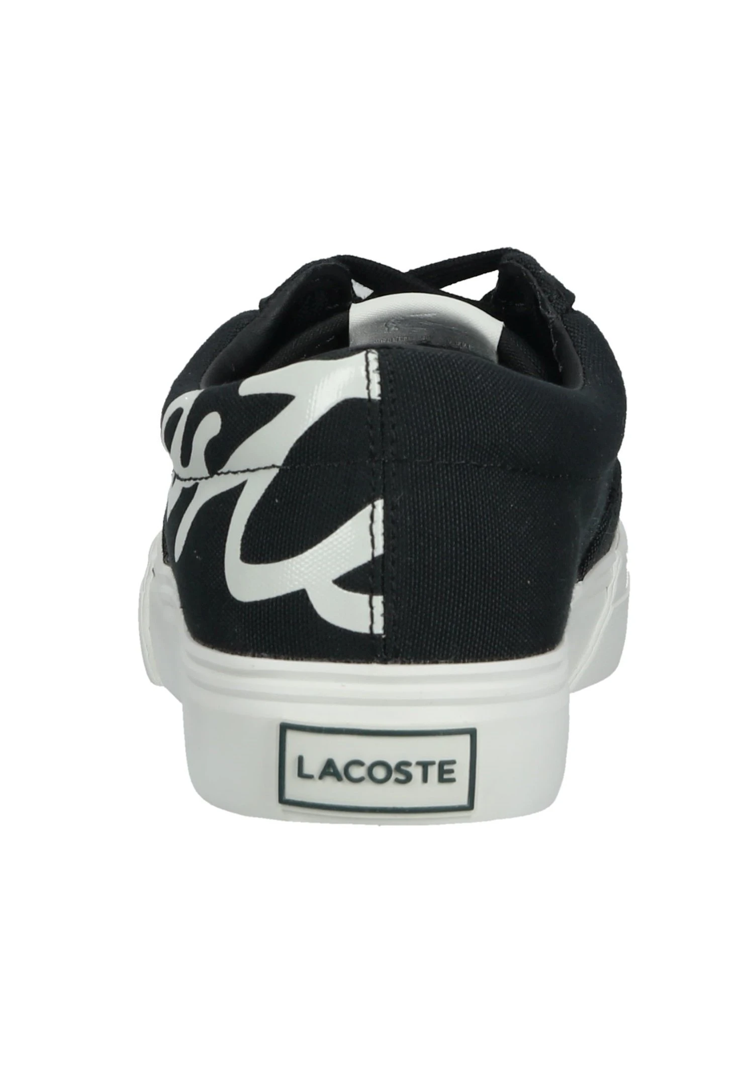 Lacoste Sneakers Laag - Blk/Off Wht 4 Lacoste Sneakers Laag - Blk/Off Wht - Afbeelding 4