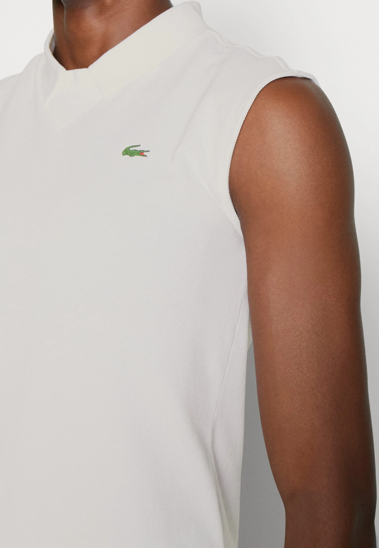 Lacoste Sport Sleeveless Golf - Poloshirt - Blanc 6 Lacoste Sport Sleeveless Golf - Poloshirt - Blanc - Afbeelding 6