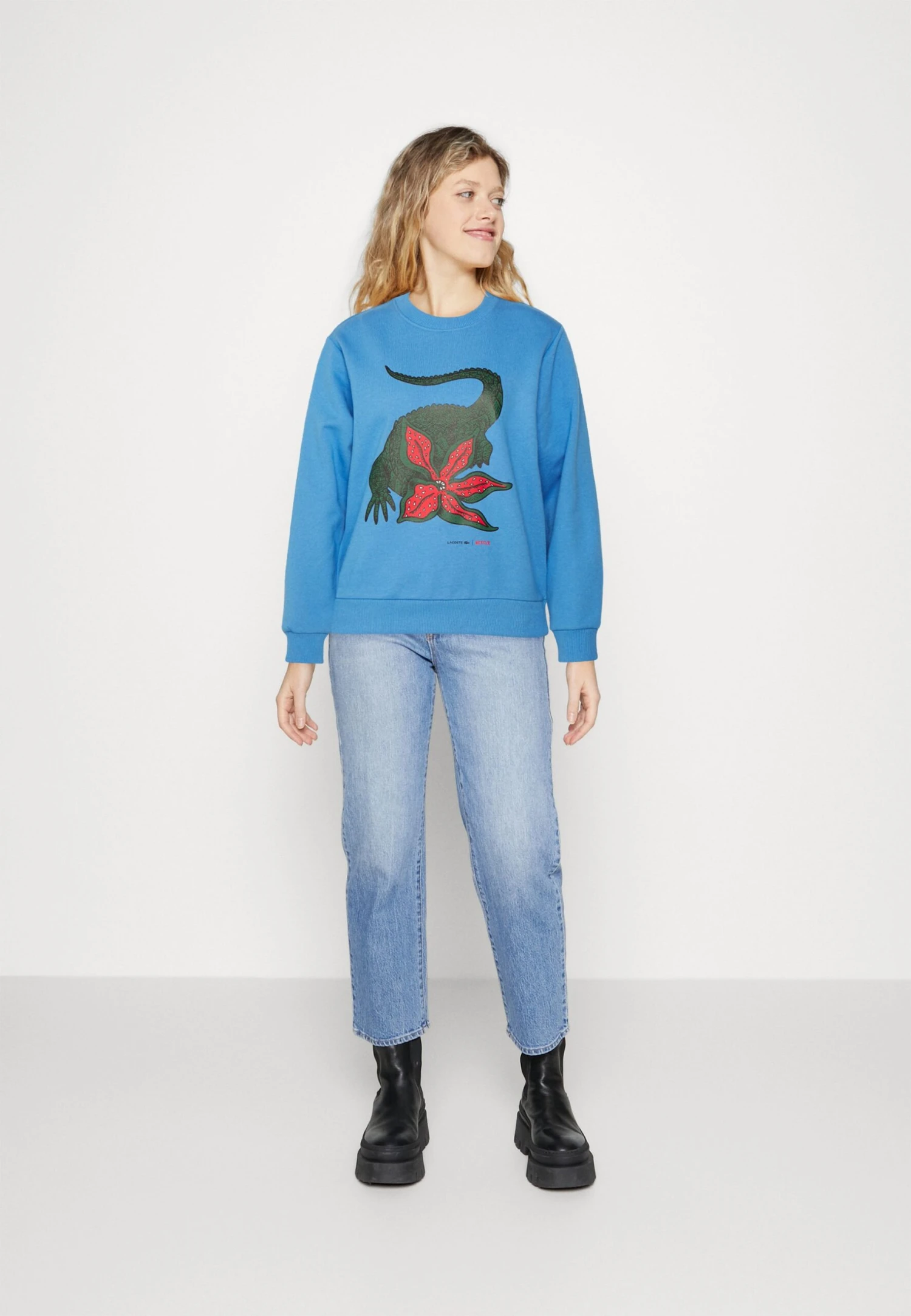 Lacoste X Netflix - Sweater - Ethereal 2 Lacoste X Netflix - Sweater - Ethereal - Afbeelding 2