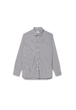 Lacoste Chemise Ml Homme - Overhemd - Blancnoir -Lacoste 266c8ee1d95540d9b3436300910cca69