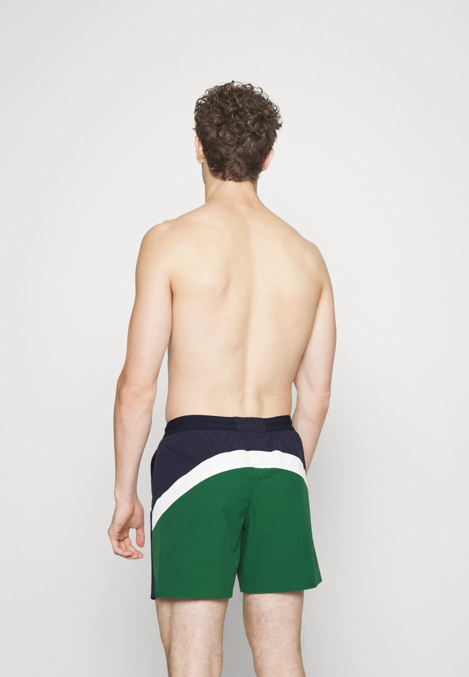 Lacoste Yun - Zwemshorts - Navy Blue/Green Flour 2 Lacoste Yun - Zwemshorts - Navy Blue/Green Flour - Afbeelding 2
