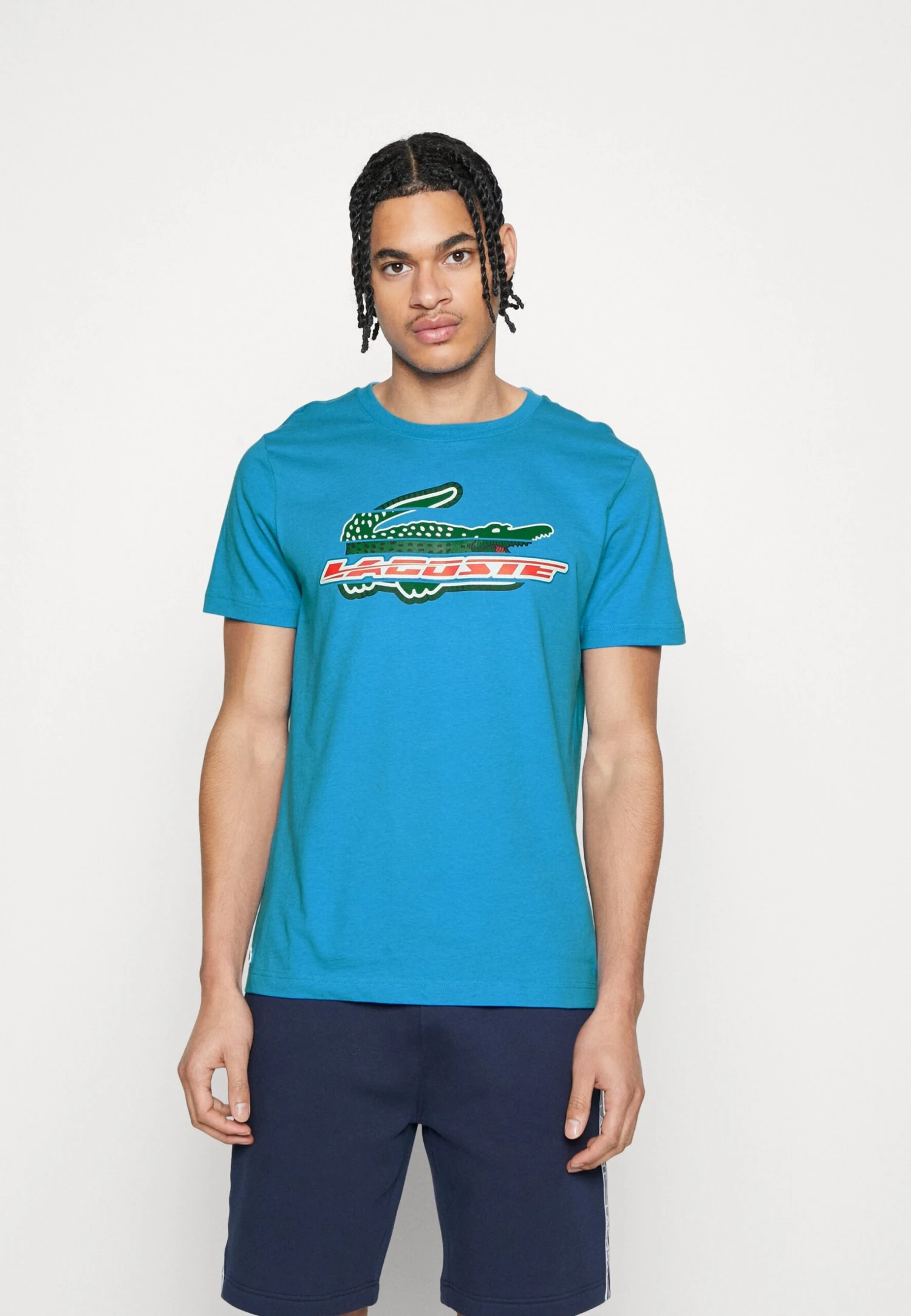 Lacoste Sport Logo Croc - T-Shirt Print - Fiji 1 Lacoste Sport Logo Croc - T-Shirt Print - Fiji