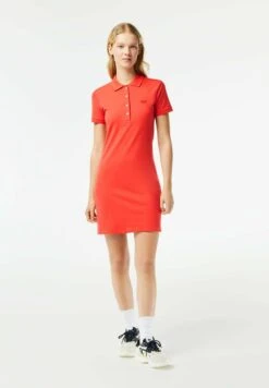 Lacoste Blousejurk - Orange