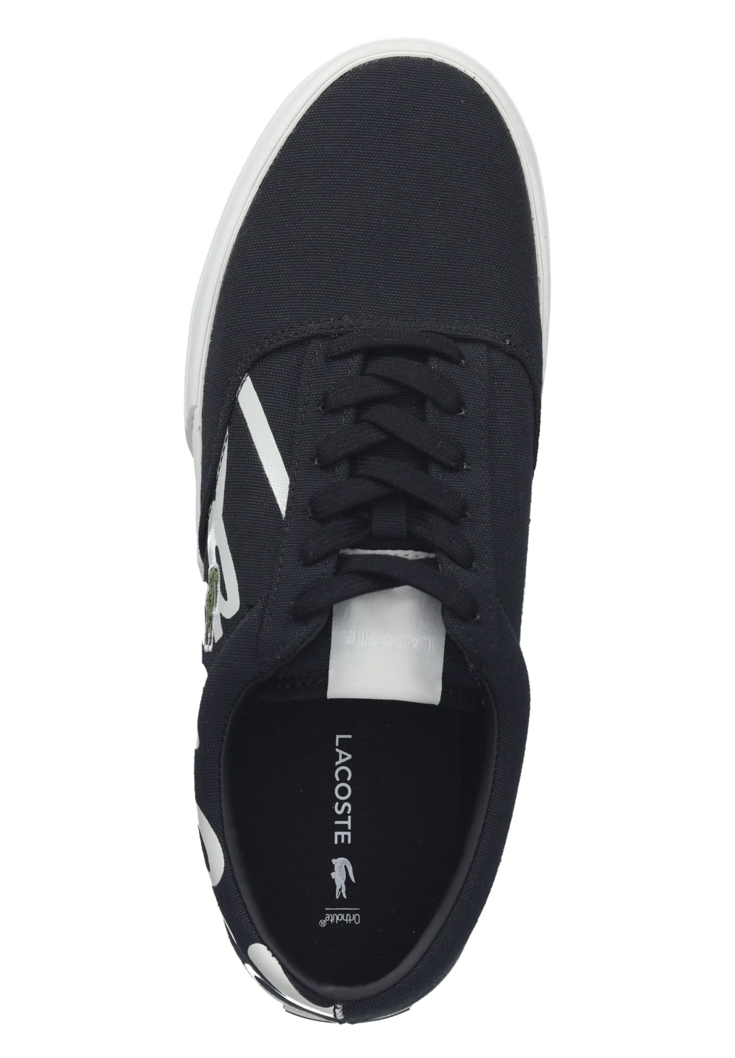 Lacoste Sneakers Laag - Blk/Off Wht 3 Lacoste Sneakers Laag - Blk/Off Wht - Afbeelding 3