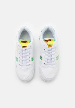Lacoste T-Clip Unisex - Sneakers Laag - White/Yellow -Lacoste 2911172564bc47d6b91df4c1d8427302