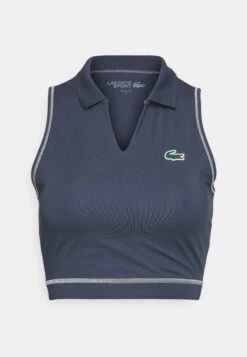 Lacoste Sport Crop Active - Top - Blue Night 12 Lacoste Sport Crop Active - Top - Blue Night -Lacoste 291fbb2d27ba42748fea99f98fb66771