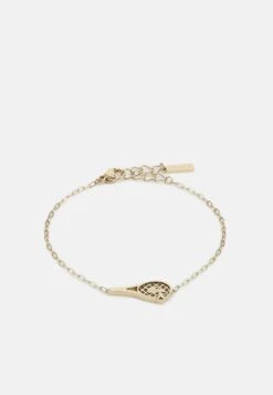 Lacoste Plated Bracelet With Tennis Ball - Armband - Gold-Coloured