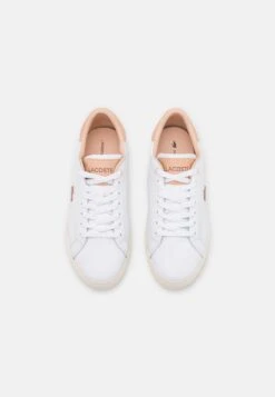 Lacoste Powercourt - Sneakers Laag - White/Light Pink -Lacoste 2a87cd01654044ed8f7c4f63f37fe527