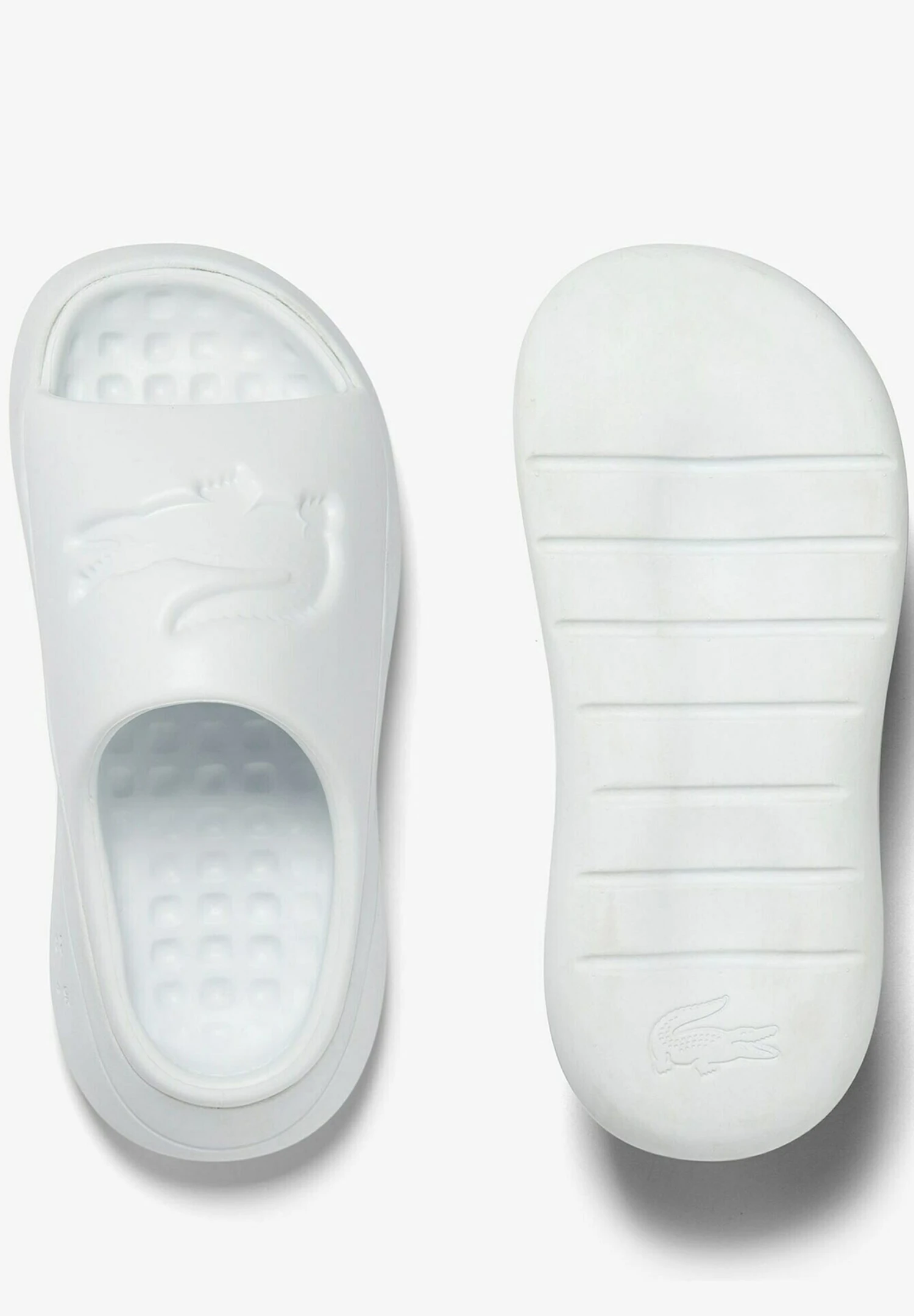 Lacoste Badslippers - Wht Wht 3 Lacoste Badslippers - Wht Wht - Afbeelding 3