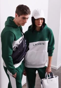 Lacoste Hoodie - Green/Flour
