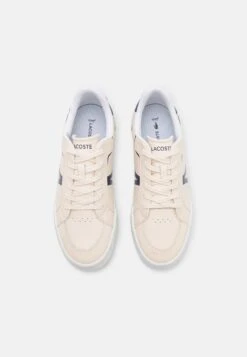 Lacoste Sneakers Laag - Off White/Navy -Lacoste 30660ba3c5fe4ef2ad448b23c97aee98