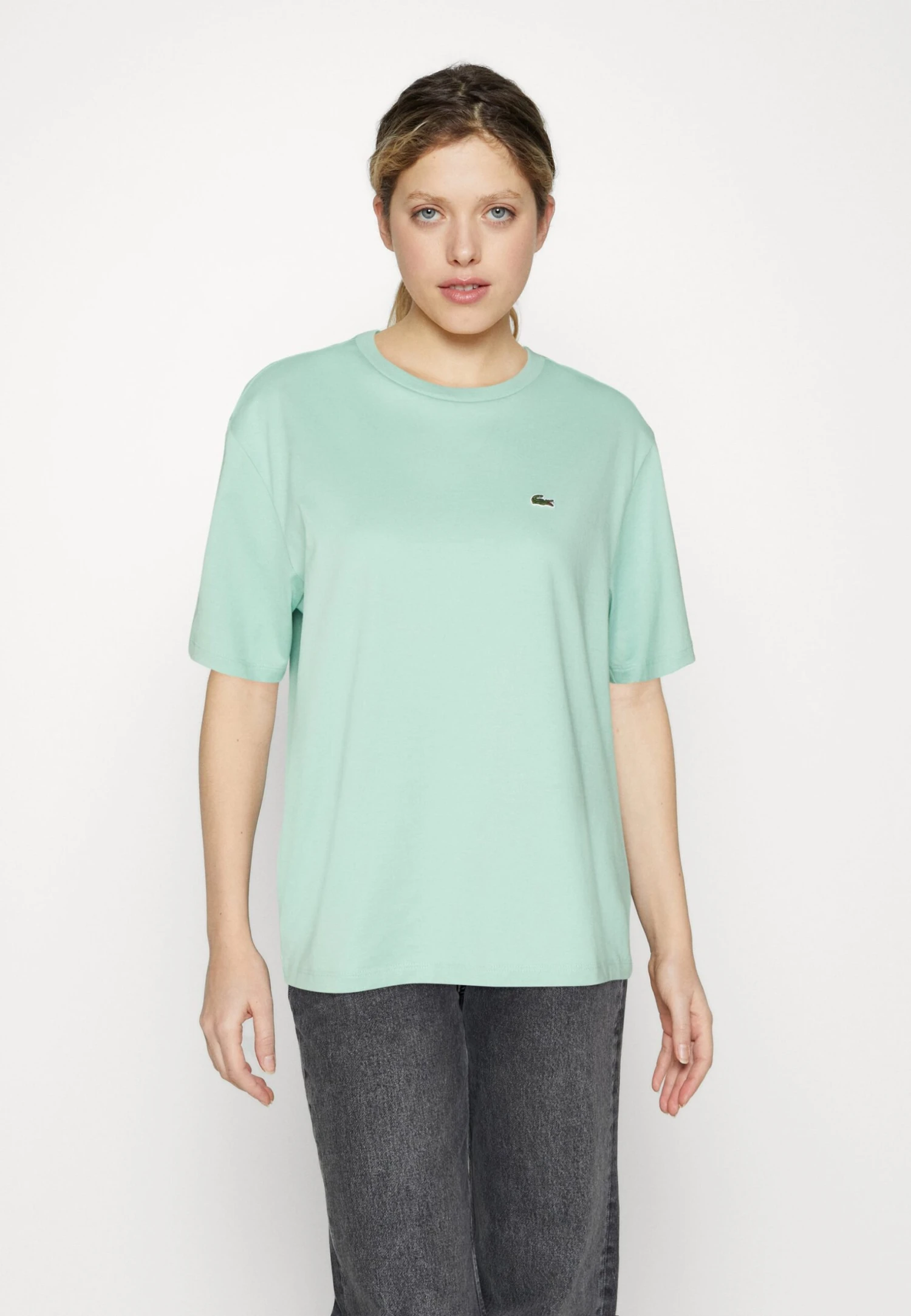 Lacoste T-Shirt Basic - Pastille Mint 1 Lacoste T-Shirt Basic - Pastille Mint