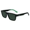 Lacoste Zonnebril - Matte Black Green